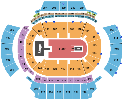 State Farm Arena Bring Me The Horizon Seating Chart